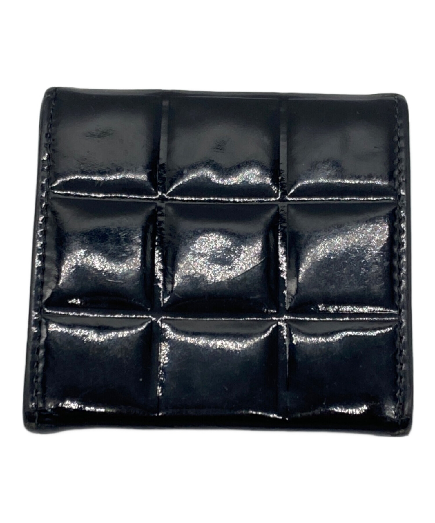 CHANEL シャネル チョコバー コインケース エナメル CHANEL (シャネル) チョコバーエナメルコインケース