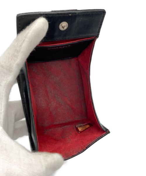 CHANEL（シャネル）CHANEL (シャネル) チョコバーエナメルコインケースの古着・服飾アイテム