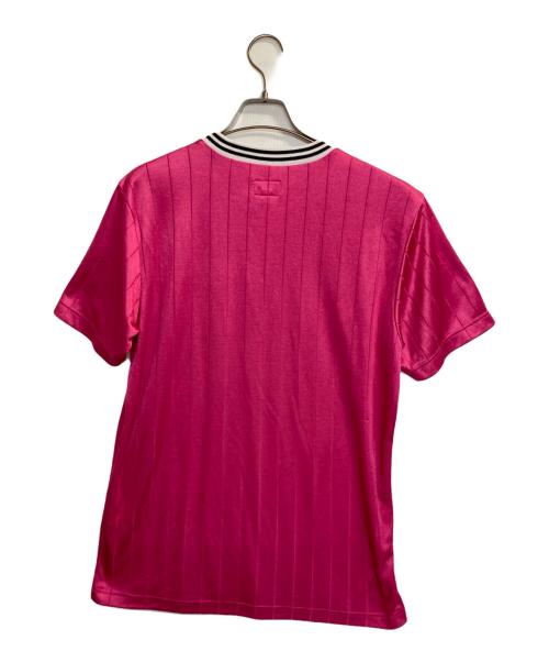 SUPREME（シュプリーム）Supreme (シュプリーム) ARABIAN LOGO SOCCER JERSEY ピンク サイズ:Mの古着・服飾アイテム