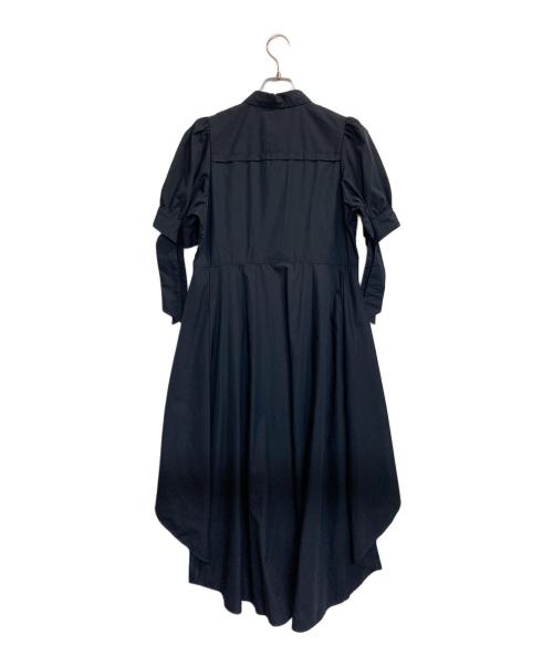 DazzliN（ダズリン）dazzlin (ダズリン) POLO BCS (ポロ・ビーシーエス) ヘムレイヤードシャツワンピース ネイビー サイズ:Sの古着・服飾アイテム