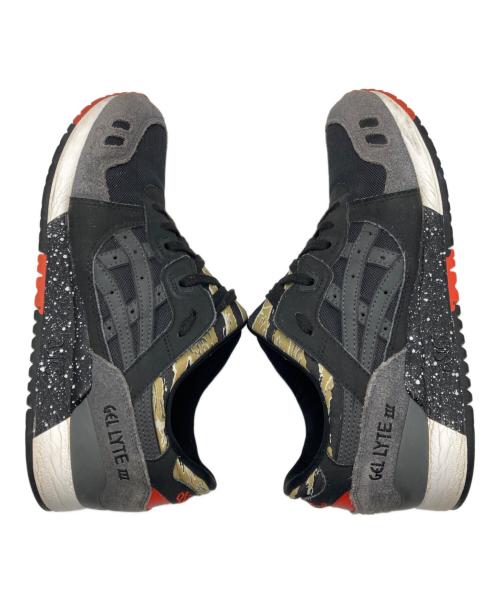asics（アシックス）asics (アシックス) TIGER GEL-LYTE 3 / タイガーゲルライト ブラック×オレンジ サイズ:26.5cmの古着・服飾アイテム