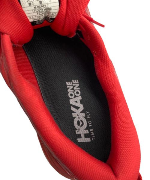 HOKAONEONE（ホカオネオネ）HOKAONEONE (ホカオネオネ) スニーカー レッド サイズ:26.5ｃｍの古着・服飾アイテム