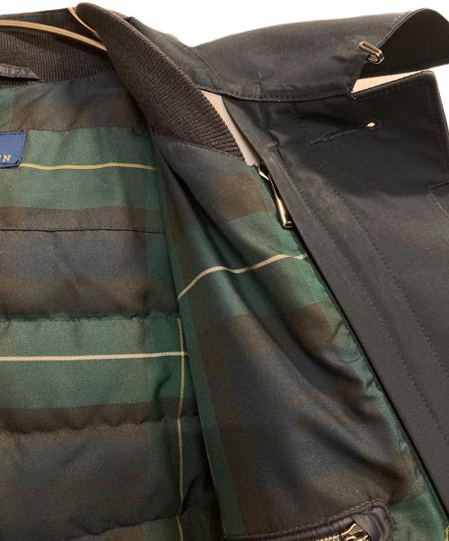 POLO RALPH LAUREN（ポロ・ラルフローレン）POLO RALPH LAUREN (ポロ・ラルフローレン) ダウンライナー付フーデッドステンカラーコート ネイビー サイズ:Sの古着・服飾アイテム