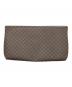 CELINE (セリーヌ) マカダム柄クラッチバッグ ブラウン：7000円