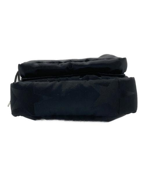 PORTER（ポーター）PORTER (ポーター) FLAG VERTICAL SHOULDER BAG / 星柄フラッグバーチカルショルダーバッグ ブラックの古着・服飾アイテム