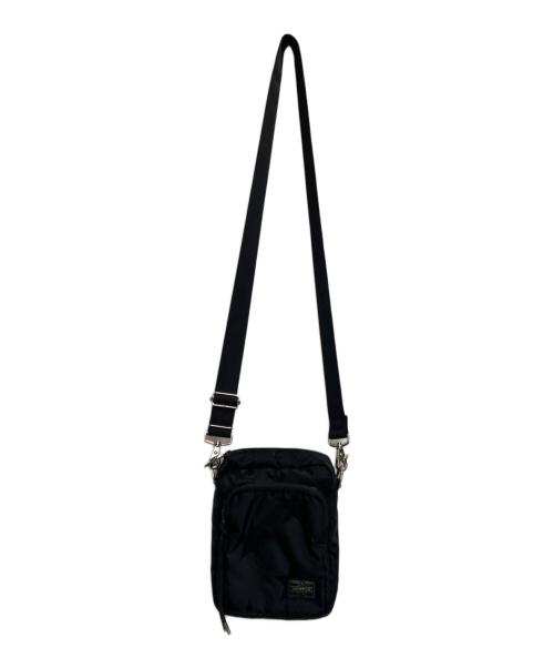 PORTER（ポーター）PORTER (ポーター) FLAG VERTICAL SHOULDER BAG / 星柄フラッグバーチカルショルダーバッグ ブラックの古着・服飾アイテム