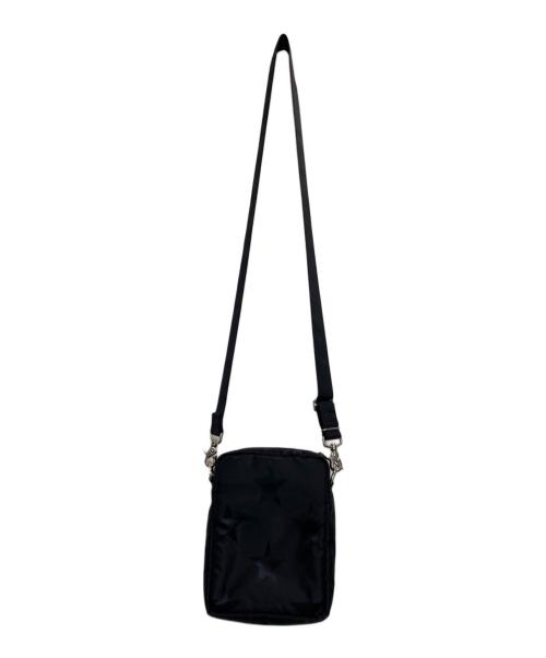 PORTER（ポーター）PORTER (ポーター) FLAG VERTICAL SHOULDER BAG / 星柄フラッグバーチカルショルダーバッグ ブラックの古着・服飾アイテム