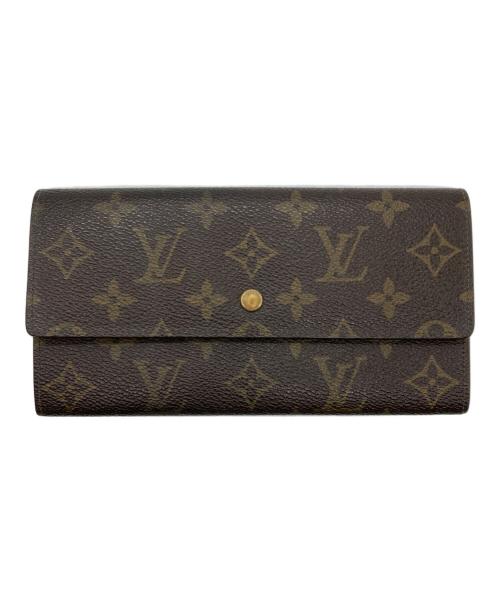 LOUIS VUITTON（ルイ ヴィトン）LOUIS VUITTON (ルイ ヴィトン) 長財布 ブラウンの古着・服飾アイテム