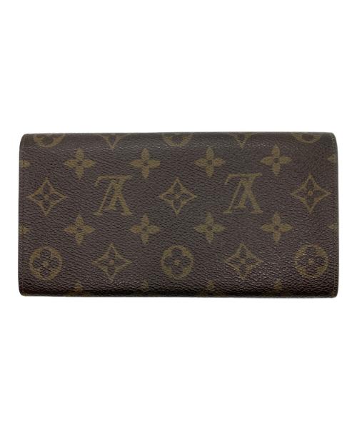 LOUIS VUITTON（ルイ ヴィトン）LOUIS VUITTON (ルイ ヴィトン) 長財布 ブラウンの古着・服飾アイテム