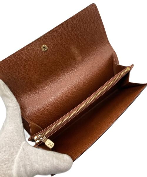 LOUIS VUITTON（ルイ ヴィトン）LOUIS VUITTON (ルイ ヴィトン) 長財布 ブラウンの古着・服飾アイテム