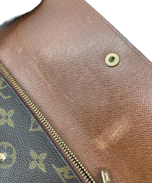 LOUIS VUITTON（ルイ ヴィトン）LOUIS VUITTON (ルイ ヴィトン) 長財布 ブラウンの古着・服飾アイテム