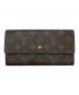 LOUIS VUITTON（ルイ ヴィトン）の古着「長財布」｜ブラウン