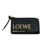 LOEWEロエベ）の古着「エンボスロゴコインケース」｜ブラック