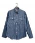 SUGAR CANE（シュガーケーン）の古着「BLUE CHAMBRAY WORK SHIRT / シャンブレーワークシャツ」｜インディゴ