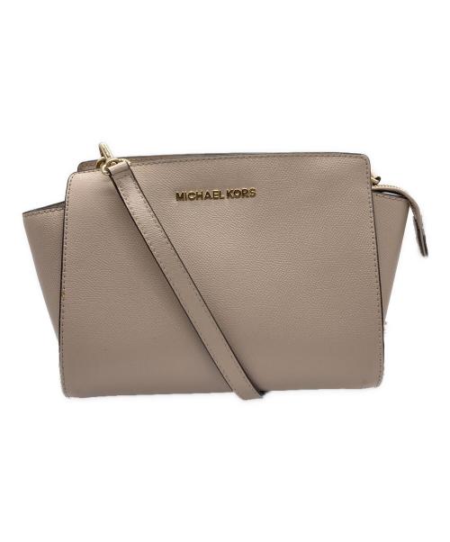 MICHAEL KORS（マイケル・コース）MICHAEL KORS (マイケルコース) ショルダーバッグ ピンクの古着・服飾アイテム