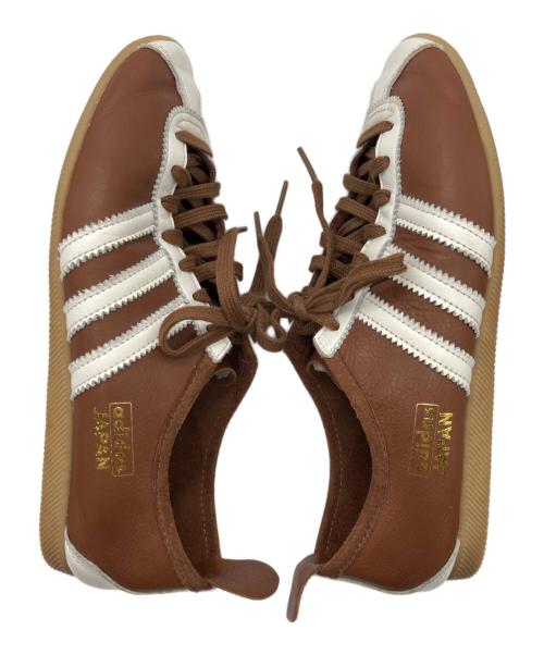 adidas（アディダス）adidas (アディダス) JAPAN PRELOVED BROWN/CLOUD WHITE/CARD BOARD/ロープロファイルスニーカー ブラウン×ホワイト サイズ:25.5cmの古着・服飾アイテム