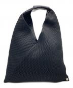 MM6 Maison Margielaエムエムシックスメゾンマルジェラ）の古着「JAPANESE TOTE BAG / ジャパニーズメッシュトートバッグ」｜ブラック