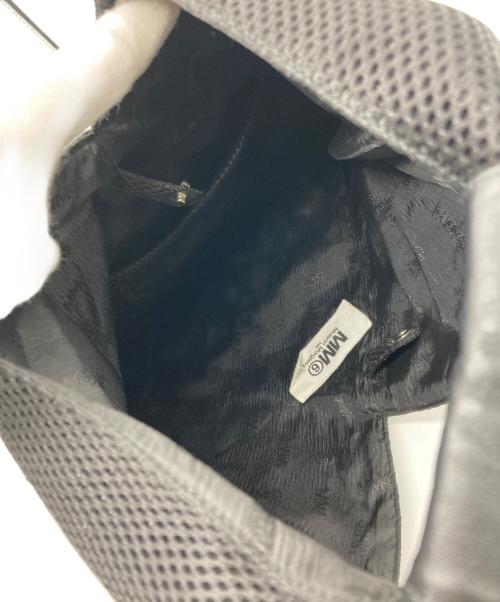 MM6 Maison Margiela（エムエムシックスメゾンマルジェラ）MM6 Maison Margiela (エムエムシックスメゾンマルジェラ) JAPANESE TOTE BAG / ジャパニーズメッシュトートバッグ ブラックの古着・服飾アイテム