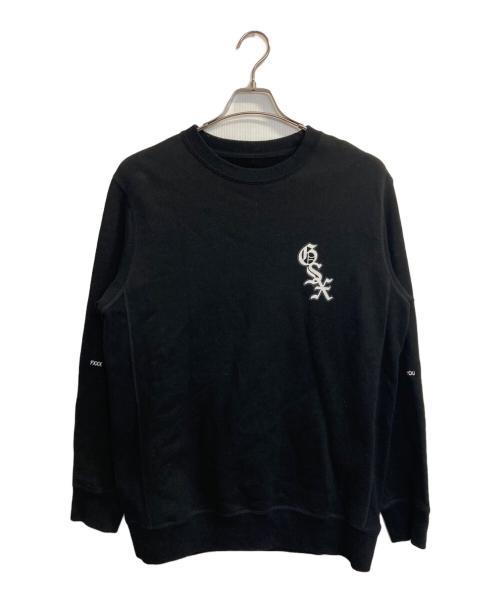 GOD SELECTION XXX（ゴッドセレクショントリプルエックス）GOD SELECTION XXX (ゴッドセレクショントリプルエックス) クルーネックスウェット ブラック サイズ:Ⅼの古着・服飾アイテム