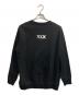 GOD SELECTION XXX (ゴッド セレクション トリプルエックス) クルーネックスウェット ブラック サイズ:Ⅼ：4000円