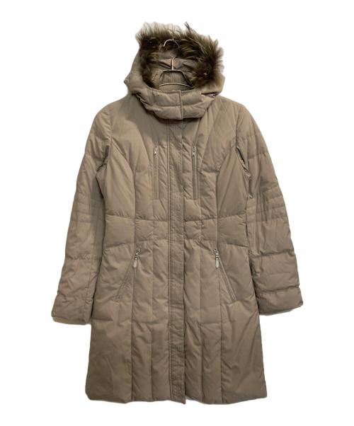 LAUTRE AMONT（ロートレアモン）LAUTRE AMONT (ロートレアモン) フーデッドダウンコート ベージュ サイズ:2の古着・服飾アイテム