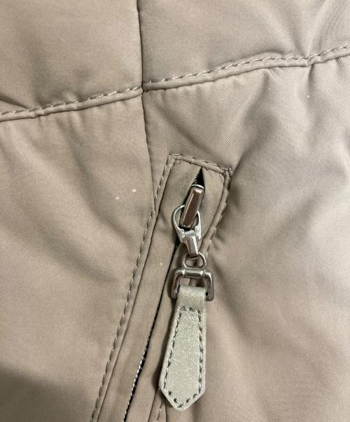 LAUTRE AMONT（ロートレアモン）LAUTRE AMONT (ロートレアモン) フーデッドダウンコート ベージュ サイズ:2の古着・服飾アイテム