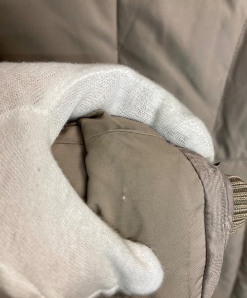 LAUTRE AMONT（ロートレアモン）LAUTRE AMONT (ロートレアモン) フーデッドダウンコート ベージュ サイズ:2の古着・服飾アイテム