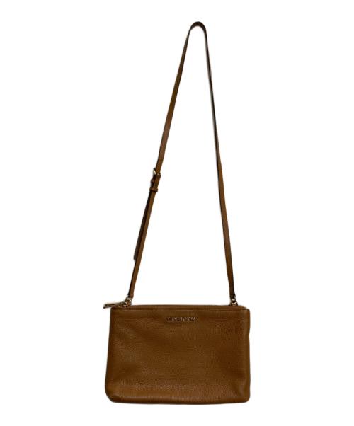 MICHAEL KORS（マイケル・コース）MICHAEL KORS (マイケルコース) コンビショルダーバッグ ブラウンの古着・服飾アイテム