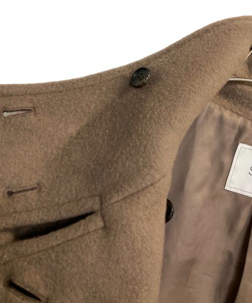 SLOBE IENA（スローブ イエナ）SLOBE IENA (スローブ イエナ) スタンドコクーンコート ブラウン サイズ:36の古着・服飾アイテム