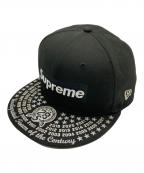 New Era×SUPREMEニューエラ×シュプリーム）の古着「Undisputed Box Logo New Era」｜ブラック×ホワイト