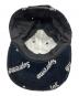 中古・古着 SUPREME (シュプリーム) 17AW Velour Diagonal Logo 6-Panel ネイビー：5000円