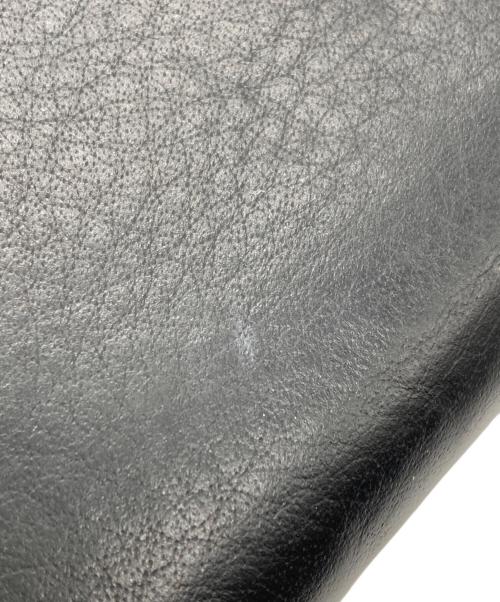 BALENCIAGA（バレンシアガ）BALENCIAGA (バレンシアガ) ロゴラウンドジップウォレット ブラックの古着・服飾アイテム