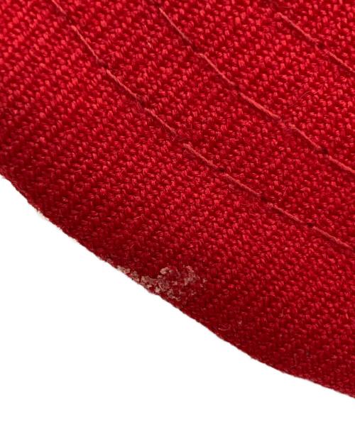 SUPREME（シュプリーム）SUPREME (シュプリーム) New Era (ニューエラ) Text Stripe Cap レッドの古着・服飾アイテム