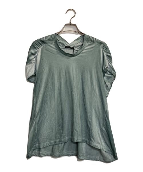 mizuiro-ind（ミズイロインド）mizuiro-ind (ミズイロインド) タイダイカットソー グレー サイズ:Ｆの古着・服飾アイテム