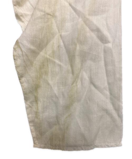 KAGURE（カグレ）KAGURE (カグレ) ピグメントダイワイドブラウス イエロー サイズ:ＦＲＥＥの古着・服飾アイテム