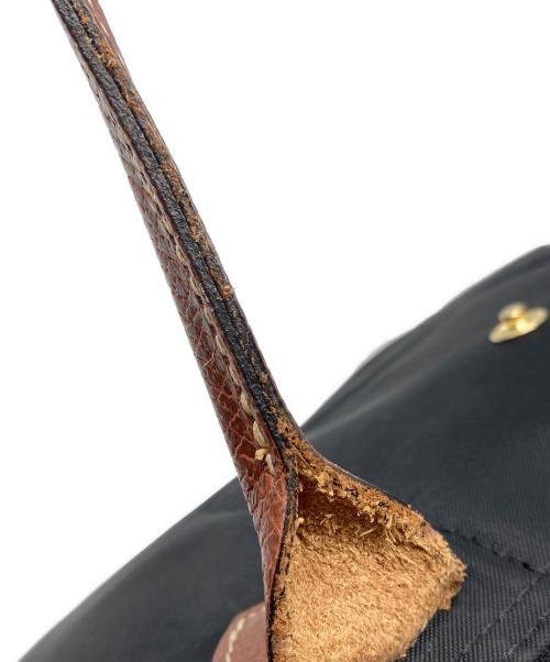 LONGCHAMP（ロンシャン）LONGCHAMP (ロンシャン) ルプリーアジュM / ナイロントートバッグ ブラックの古着・服飾アイテム