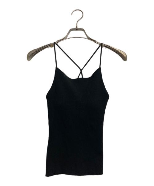 Snidel（スナイデル）Snidel (スナイデル) シアーCD&カップインキャミSET UP ブラック サイズ:記載なしの古着・服飾アイテム