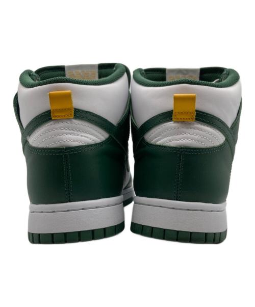 NIKE（ナイキ）NIKE (ナイキ) DUNK HI / ダンクハイ グリーン×ホワイト サイズ:28cmの古着・服飾アイテム