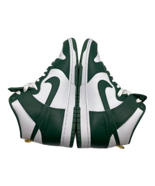 NIKE（ナイキ）NIKE (ナイキ) DUNK HI / ダンクハイ グリーン×ホワイト サイズ:28cmの古着・服飾アイテム