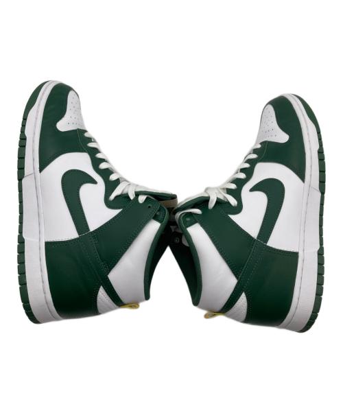 NIKE（ナイキ）NIKE (ナイキ) DUNK HI / ダンクハイ グリーン×ホワイト サイズ:28cmの古着・服飾アイテム