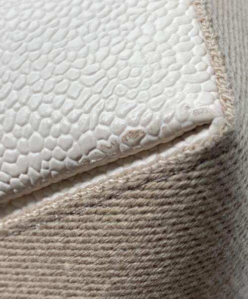 TOPKAPI（トプカピ）TOPKAPI (トプカピ) ハンドバッグ ベージュの古着・服飾アイテム