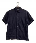 E.TAUTZイートーツ）の古着「2009-CORE SHOT SLEEVE LINEMAN SHIRT」｜ネイビー