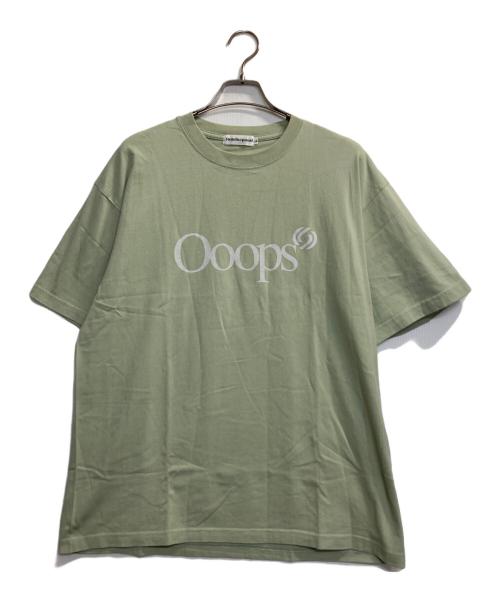 Cabaret Poval（キャバレーポバール）Cabaret Poval (キャバレーポバール) Ooops TEE グリーン サイズ:Ｌの古着・服飾アイテム