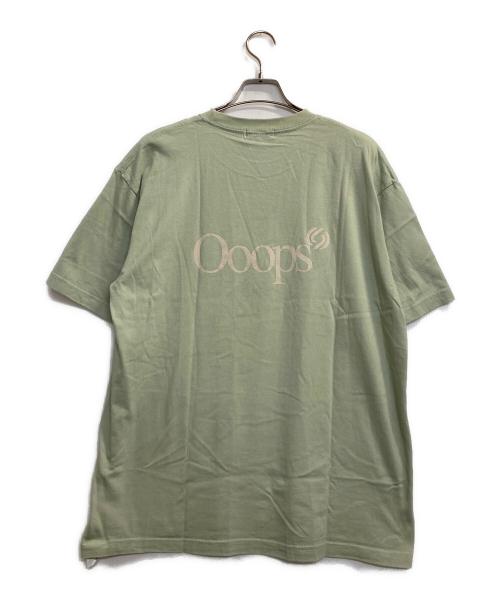 Cabaret Poval（キャバレーポバール）Cabaret Poval (キャバレーポバール) Ooops TEE グリーン サイズ:Ｌの古着・服飾アイテム