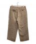 PAPAS (パパス) リネンタックパンツ ベージュ サイズ:ＬＬ：5000円