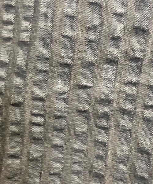 Koti（コティ）Koti (コティ) シアサッカーシャツ グレー サイズ:Ｌの古着・服飾アイテム