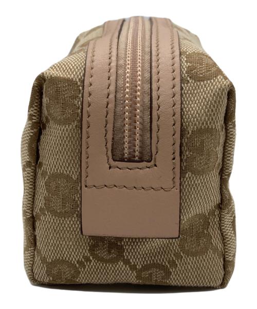 GUCCI（グッチ）GUCCI (グッチ) GGキャンバスコスメポーチの古着・服飾アイテム