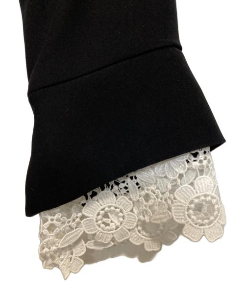 BEARDSLEY（ビアズリー）BEARDSLEY (ビアズリー) 袖口レース3wayワンピース ブラック サイズ:ＦＲＥＥの古着・服飾アイテム