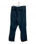 HAAR SCOTLAND (ハールスコットランド) Linen Fatigue Loose Tapered Pants ネイビー サイズ:Ｗ32×Ｌ30：4000円