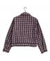 TOWN CRAFT (タウンクラフト) ヴィンテージチェックスナップボタンブルゾン ネイビー サイズ:記載なし：7000円